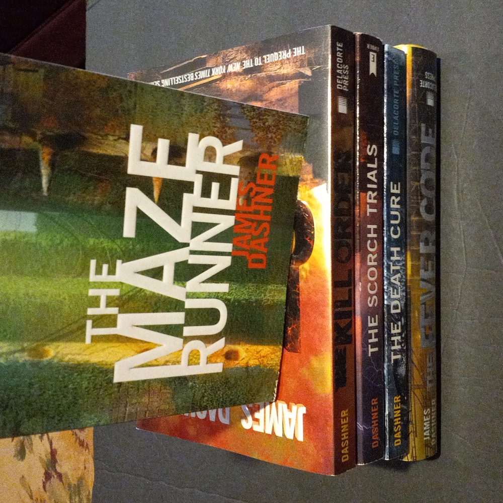 The Maze Runner complete 5 book collection